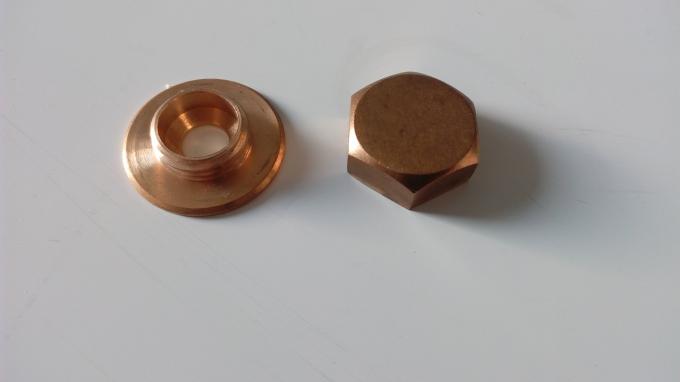 Coffin Decoration Metal Screw Cap For European D004 Copper Brass