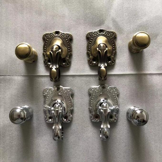 H057 Australia Style Metal Coffin Handles Zamak Fix bar handles
