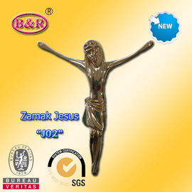 Metal Jesus Size 12.5*15cm Zinc Alloy Cross And Crucifix Part For Funeral Ritual Or Church