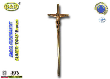52cm*16cm zamak Cross And Crucifix With Fashion Style D043 antique bronze color zinc alloy decoration