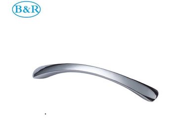 128 Mm Furniture Aluminum Cabinet Handle B001 High Polishing With SGS Approval