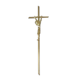 Italy Style Coffin Casket Iron Cross With Zamak Jesus Ref No D067 Size 65×19 Cm