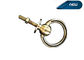 BD010 Brass Handle Ring Shape Funeral Decoration Material Copper Alloy Coffin Decoration