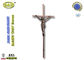 Zinc alloy cross zamak crucifix /coffin Decoration D051 Italy quality bronze color