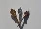 metal Coffin Screw funeral accessoires D005 gold color leaf shape 2.6*9cm coffin decoration