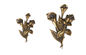 Brass material casket hardware decoration for tombstone BD023 and BD024