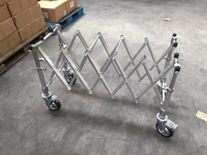 XH5 Aluminum Alloy Coffin Trolley Funeral Equipment 450 Kg Lift Weight