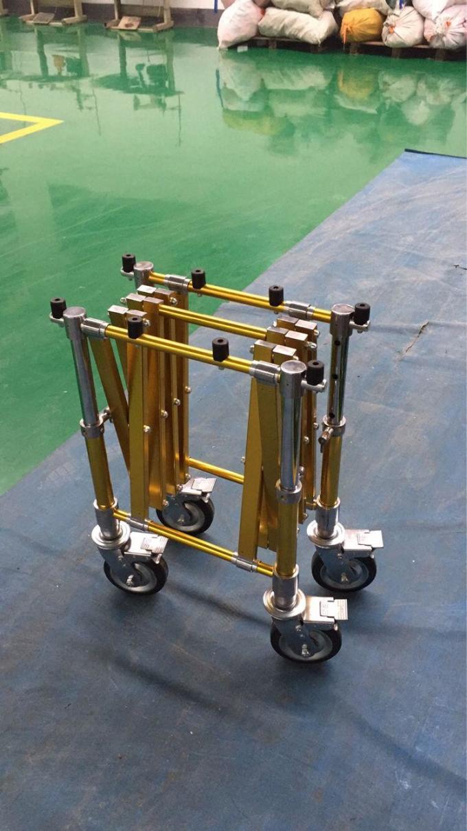 XH5 Aluminum Alloy Coffin Trolley Funeral Equipment 450 Kg Lift Weight