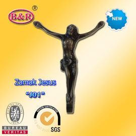 Zamak Jesus Part Funeral Accessory Bronze Color Size 12.5*16cm Material Zinc Alloy