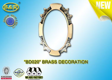 Ref .BD020 Brass Decoration Metal Tombstone Frame Material Copper Alloy