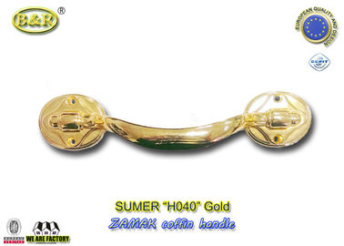 Adult Metal Coffin Handles Antique Brass Antique Copper Gold Finish H040 size 23.5*5 cm