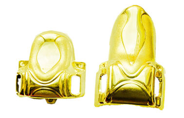 PP new material casket corner , gold coffin fitting c003