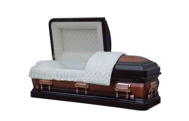 16 guage steel metal casket , american style funeral coffin MC003
