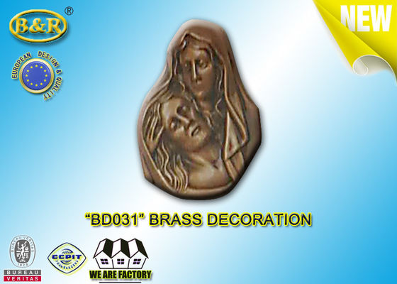 quality  No . BD031 Brass Decoration Bronze Madonna Funera Size 13×17.5 Cm Material Copper Alloy factory