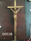 Golden Bronze Metal Cross Crucifix Coffin Decoration D053 Min Qty 2000pcs