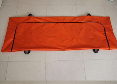 Orange ISO9001 adult men dead body bag Easy to move OF 200*73cm