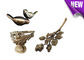 No BD009 Brass Tombstone Yard Decorations Bird Pair Shape Material Copper Alloy