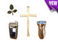 Ref .BD014 Brass Cross Tombstone Decoration Material Copper Alloy Brass Decoration