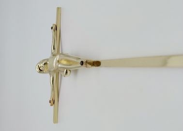 Gold color funeral cross decoration , ornamental cross D012 size 45*18cm