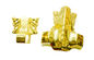 PP recycle or ABS casket corner set golden color C001
