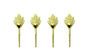 Brass color zamak leaf screw for coffin lid , coffin fittings D005