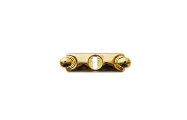 Professional plastic cross coffin fitting golden color DP024