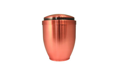 Plating steel urns for cremation , custom color ash container