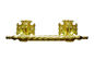 Zinc Casket Metal Handles ,metal Funeral accessory 30 X 9.5cm gold color zamak coffin bar